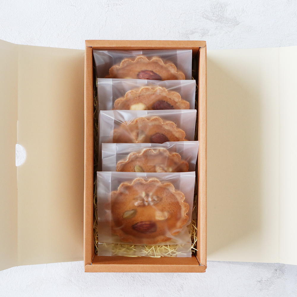 ナッツタルト [ 贈答用 / 5個入り ]